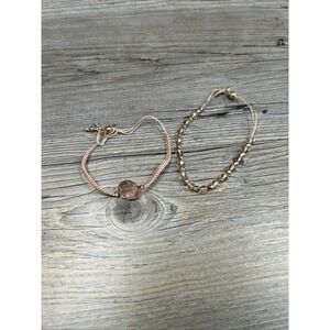 Bracelet Bundle Lot‎ Of 2 Pink